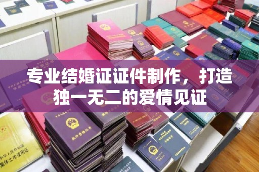 青海专业结婚证证件制作，打造独一无二的爱情见证